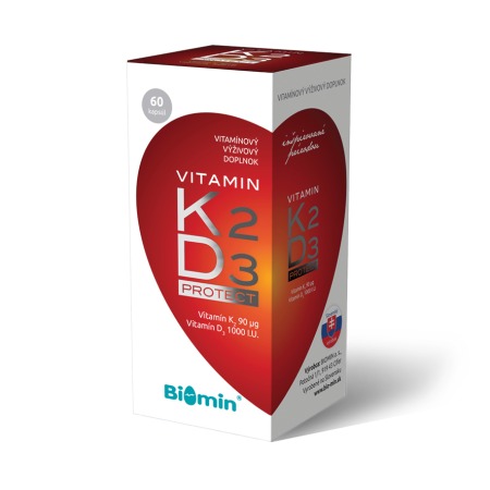 Vitamin K2 D3 Protect - Via Organika - natural products